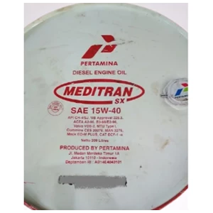 Oli Diesel Pertamina MEDITRAN SX 15W-40 CH 4